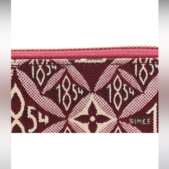 Auth Louis Vuitton Wallet • Limited Edition Since 1854 Authentic Jacquard Zippy - Picture 7 of 7